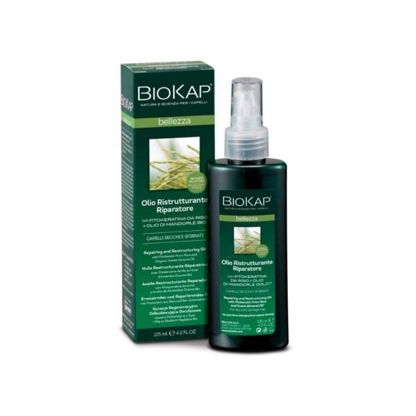 Erboristeria Erbe e Natura Bios Line BioKap Olio Ristrutturante 125 ml