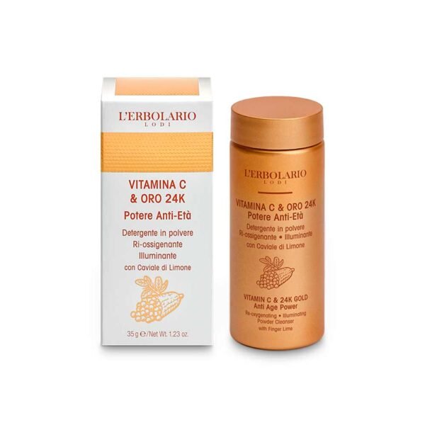Erboristeria Erbe e Natura L'Erbolario Vitamina C Oro Detergente