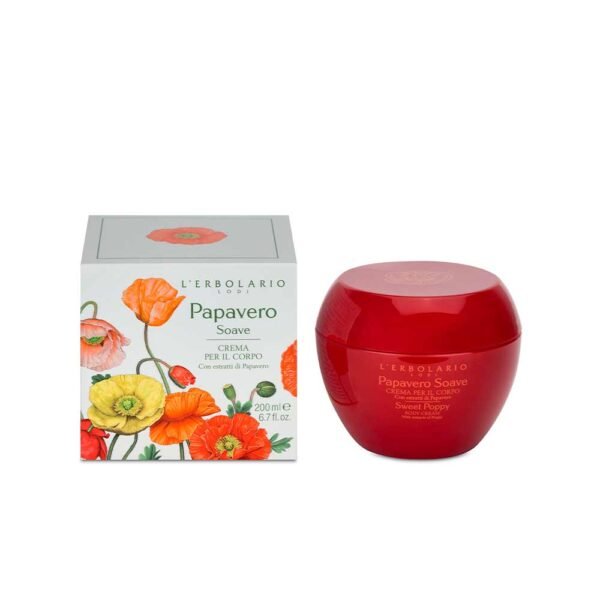 Erboristeria Erbe e Natura L'Erbolario Papavero Soave Crema Corpo