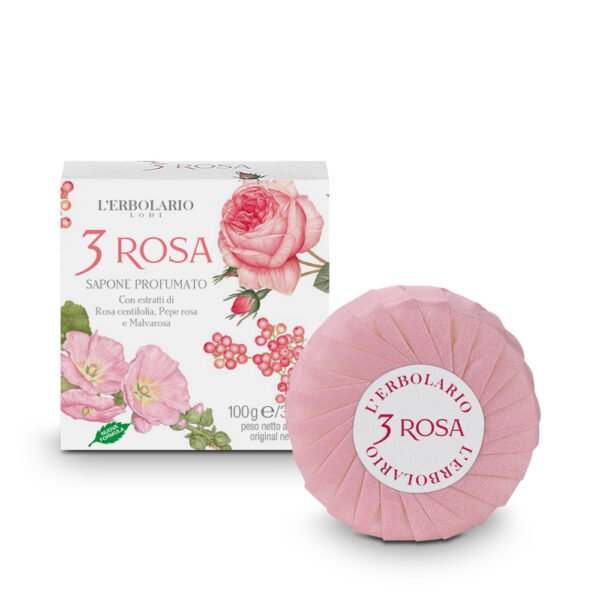 Erboristeria Erbe e Natura L'Erbolario 3 Rosa Sapone