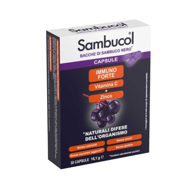Erboristeria Erbe e Natura Named Sambucol Immunoforte 30 cps