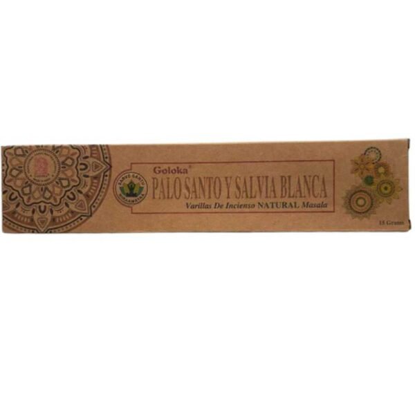 Erboristeria Erbe e Natura Bio Radhika Incenso Goloka Palosanto Salvia