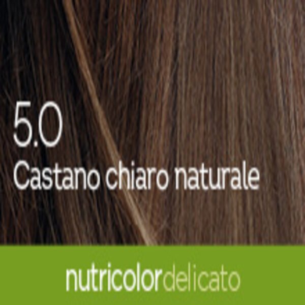 Erboristeria Erbe e Natura Bios Line BioKap Nutricolor Tinta Delicata 5 0 Castano Chiaro Naturale