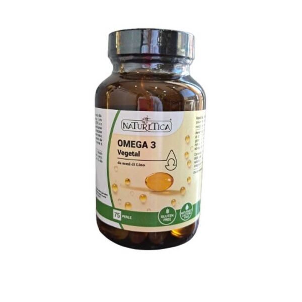 Erboristeria Erbe e Natura Naturetica Omega 3 Vegetale 60 perle