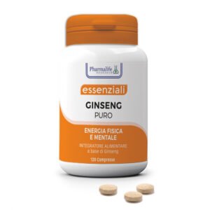 Erboristeria Erbe e Natura Pharmalife Ginseng Puro 120 cpr