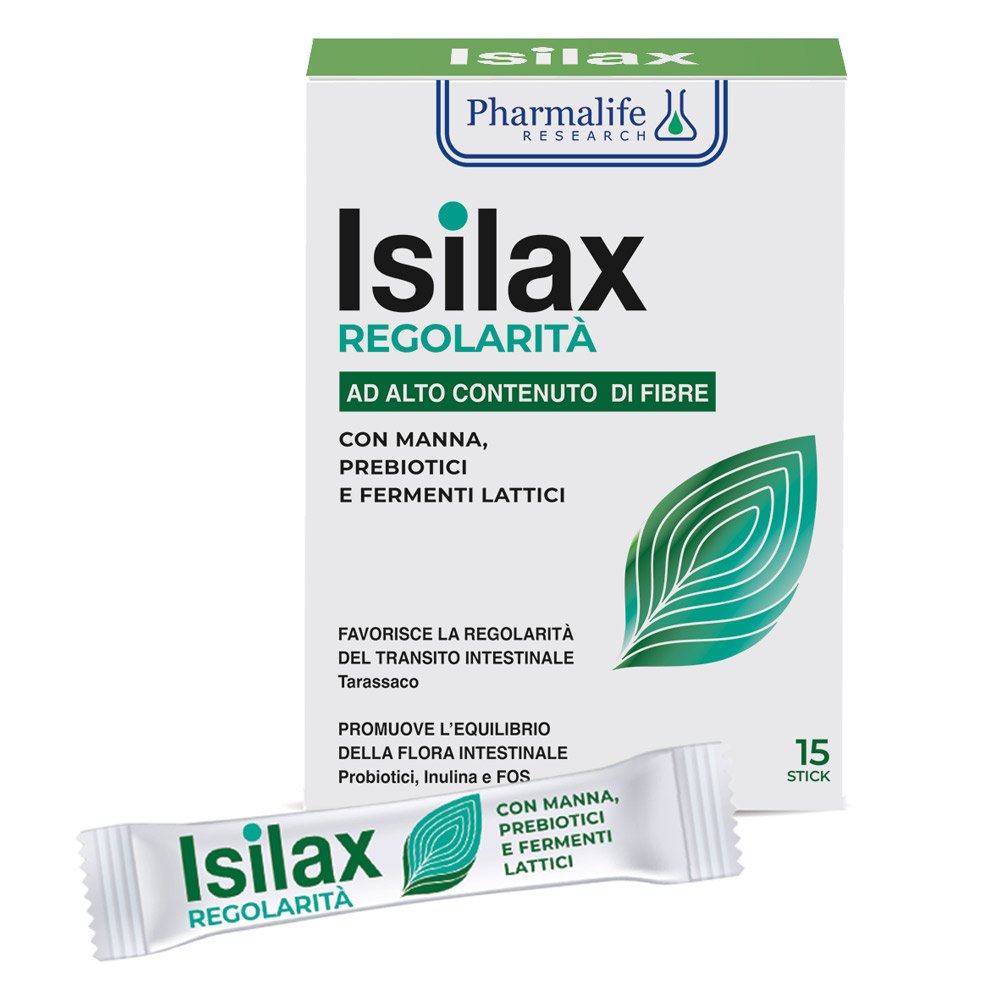 Erboristeria Erbe e Natura Pharmalife Isilax Regolarità 15 stick