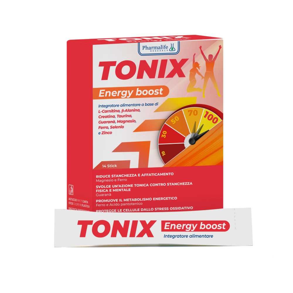 Erboristeria Erbe e Natura Pharmalife Tonix Energy Boost 14 stick