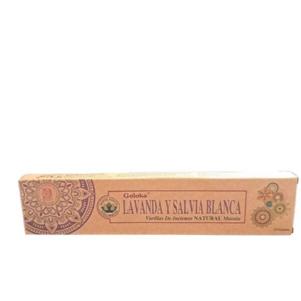 Erboristeria Erbe e Natura Bio Radhika Goloka Incenso Salvia Lavanda