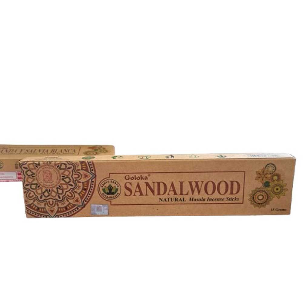 Erboristeria Erbe e Natura Bio Radhika Goloka Incenso Sandalo