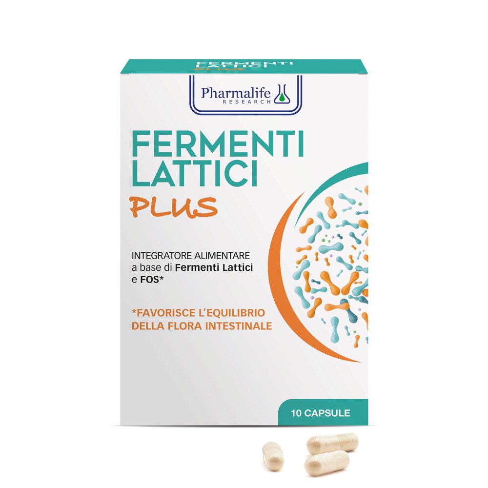 Erboristeria Erbe e Natura Pharmalife Isilax Fermenti Lattici 10 cps