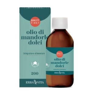 Erboristeria Erbe e Natura Erba Vita Olio Mandorle 200 ml