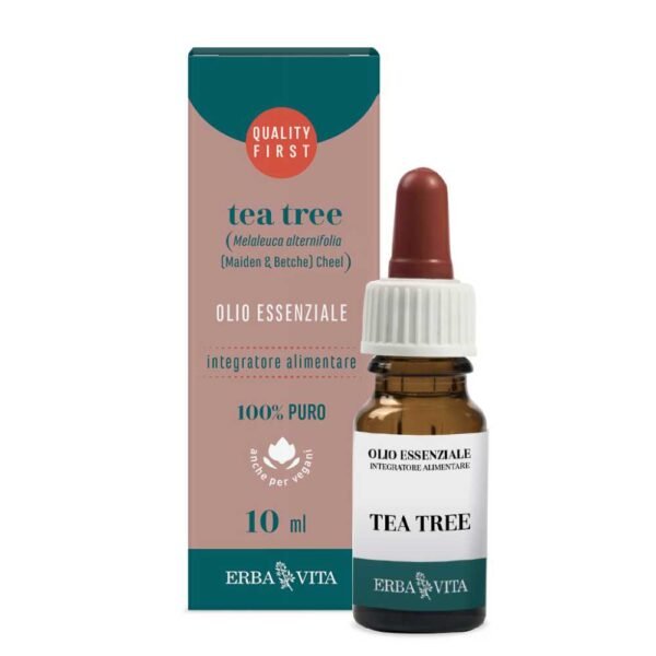 Erboristeria Erbe e Natura Erba Vita Tea Tree Olio 10 ml