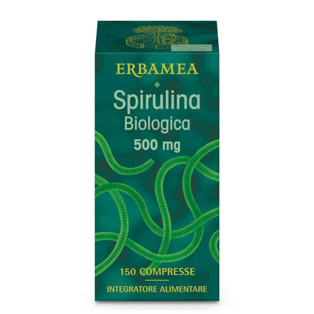 Erboristeria Erbe e Natura Erbamea Spirulina Biologica 150 cpr