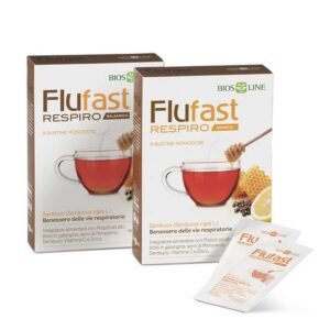 Erboristeria Erbe e Natura Bios Line Apix FluFast Respiro Arancia 9 bustine